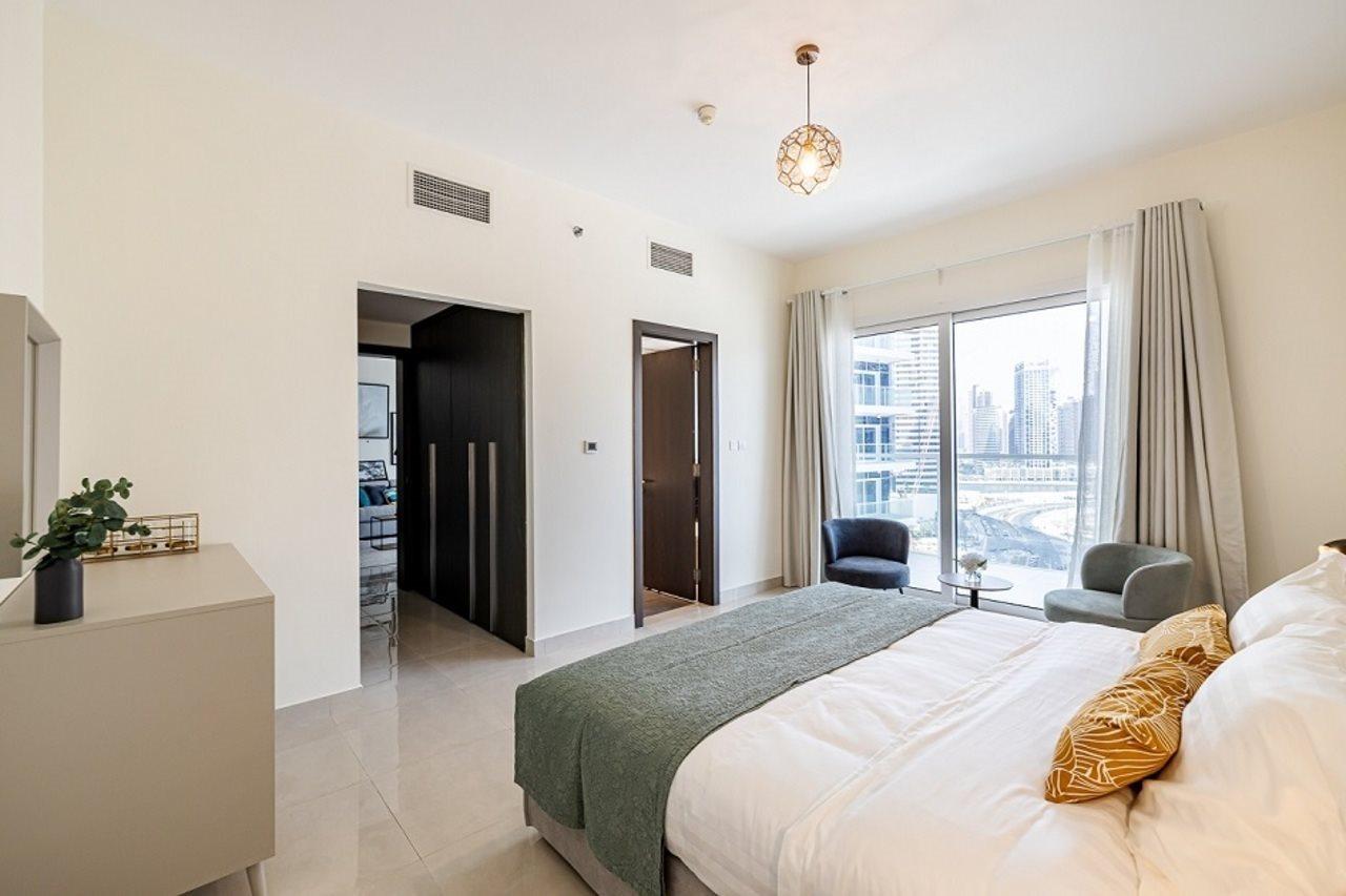 Unlock Metropolis Business Bay Apartment Dubai Bagian luar foto