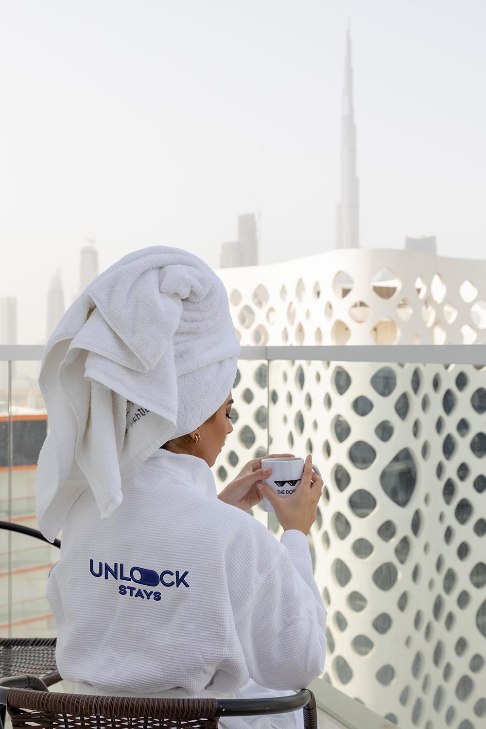 Unlock Metropolis Business Bay Apartment Dubai Bagian luar foto